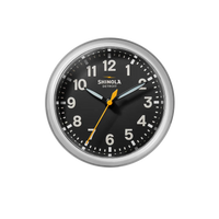 Shinola RunWell 6" Desk Clock