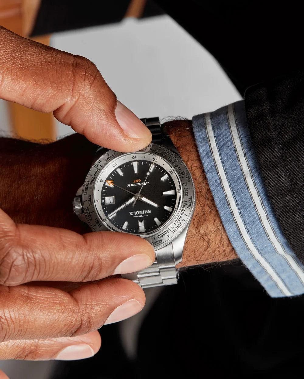 Monster Worldtimer GMT Watch