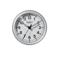 Shinola RunWell 6" Desk Clock