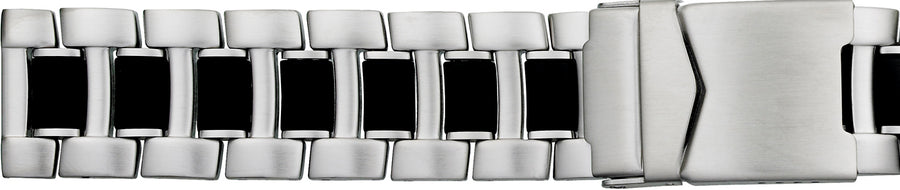 Stainless and Black