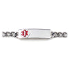 Children's Stainless Steel Medilog™ Plaque and Bracelet
