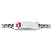 Children's Stainless Steel Medilog™ Plaque and Bracelet