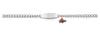 My First ID Bracelet with Plaque and Turtle Charm in Silver or Gold Tone