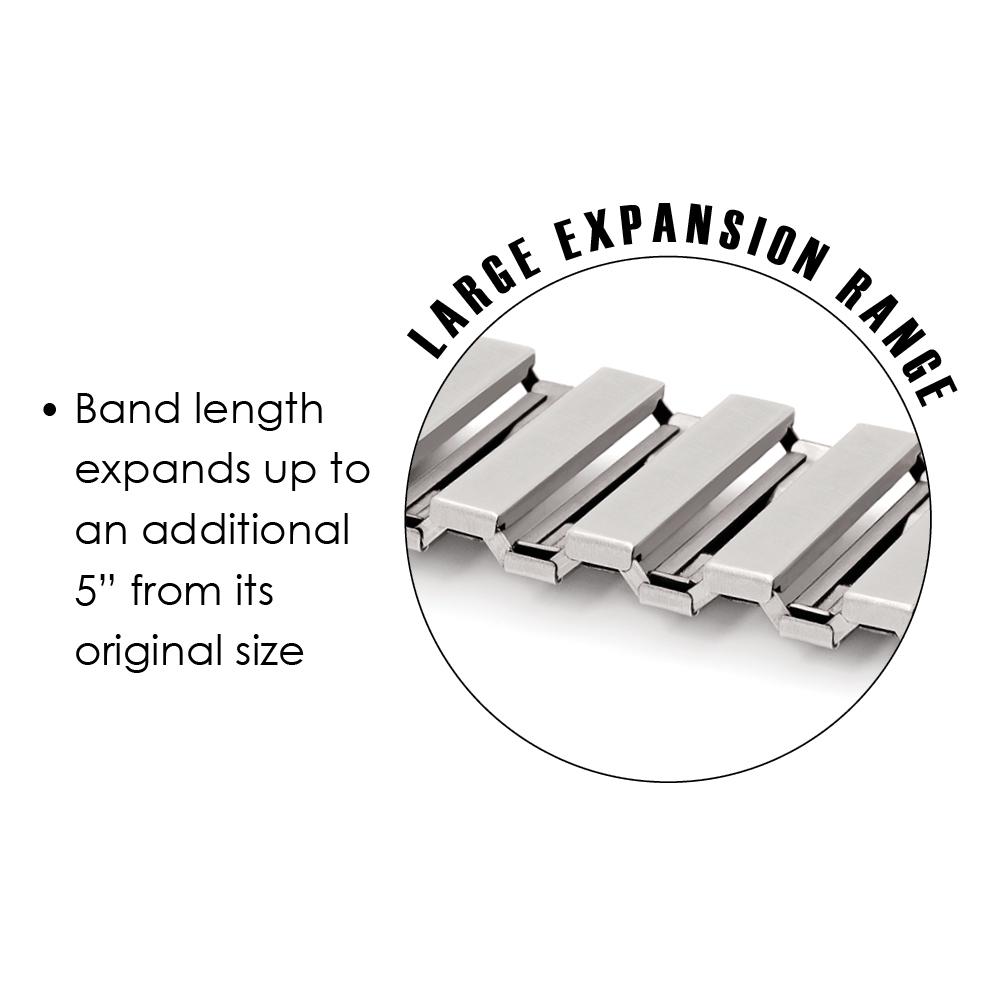 Twist-O-Flex™ Band Compatible For Use With The Apple Watch® 38/40/41mm (series 1-10), 42mm (series 10 after 9/2024)