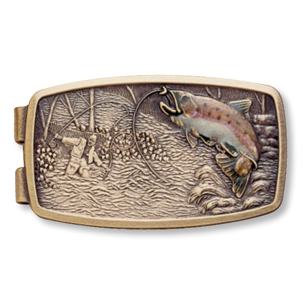 Enamel Fish Money Clip