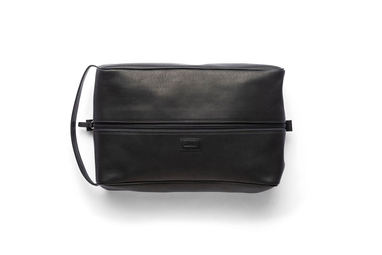 Classic Leather Shoe Bag, Essex Horween Leather In Brown Or Black