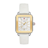 MICHELE Watches Deco Sport Two-Tone Watch (36mm)
