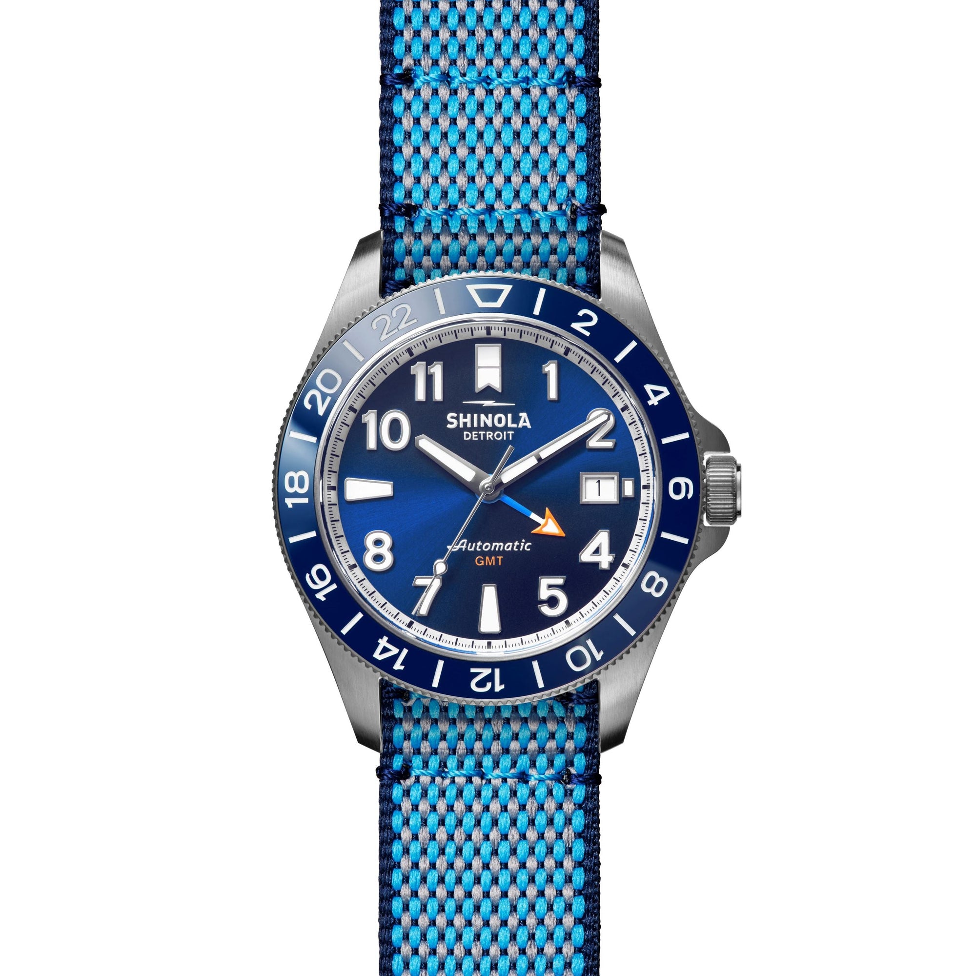 Shinola Monster GMT Automatic Watch Gift Set (40mm)