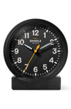 Shinola RunWell 6" Desk Clock