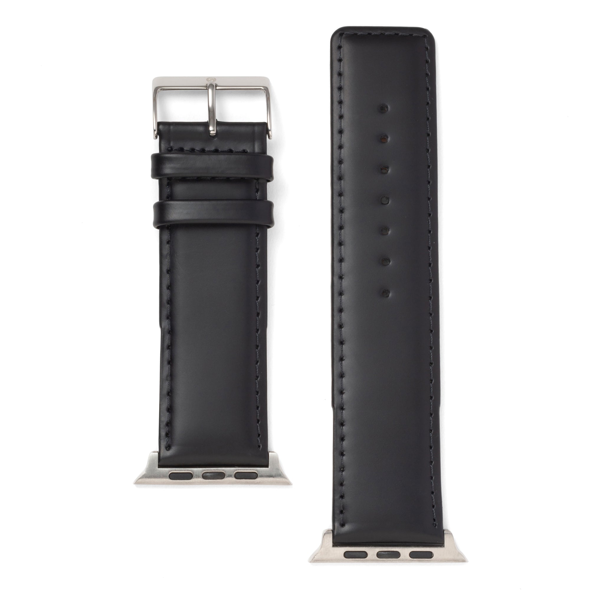 Square Tip Oiled Leather Band Compatible For Use With The Apple Watch® (series 1-10)