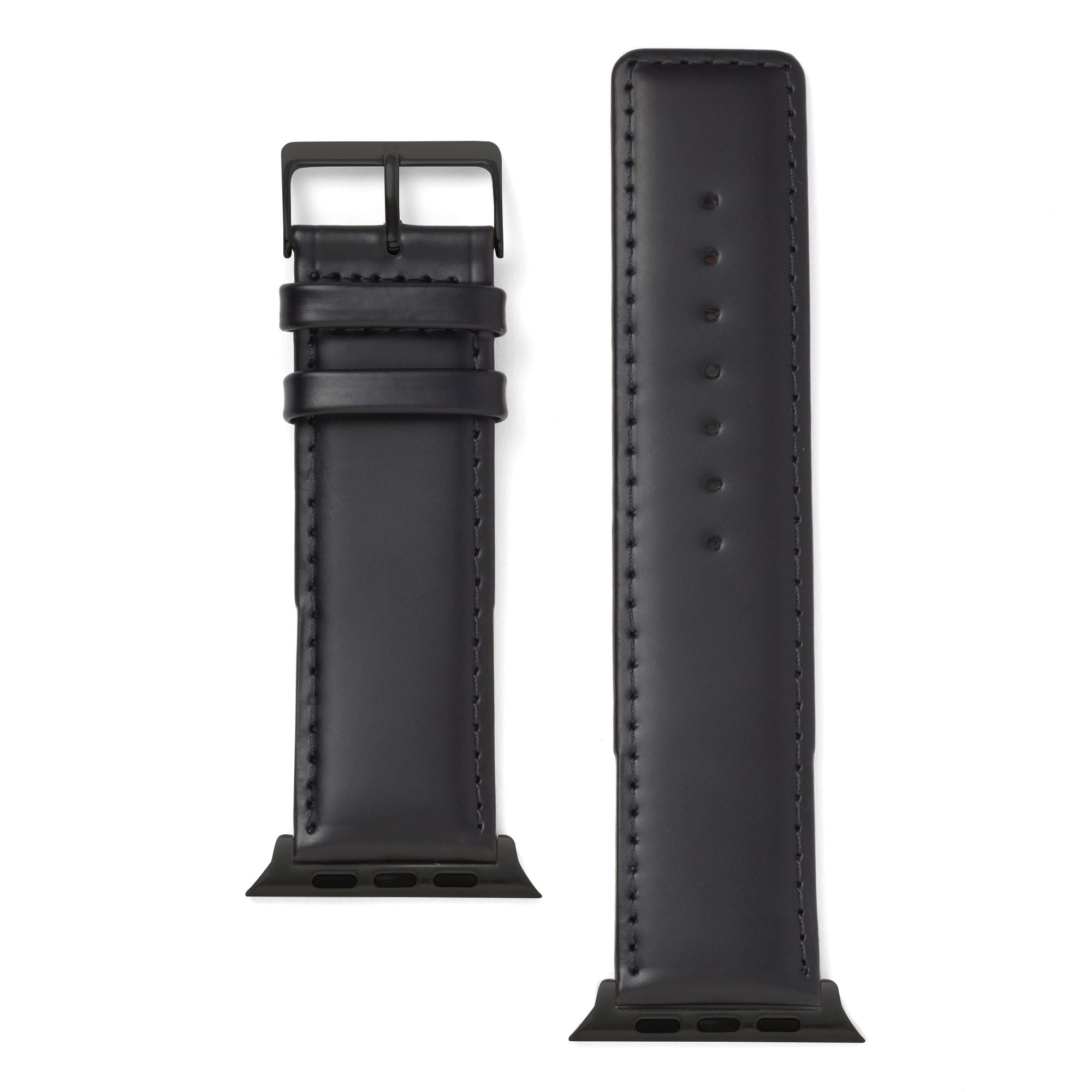 Square Tip Oiled Leather Band Compatible For Use With The Apple Watch® (series 1-10)