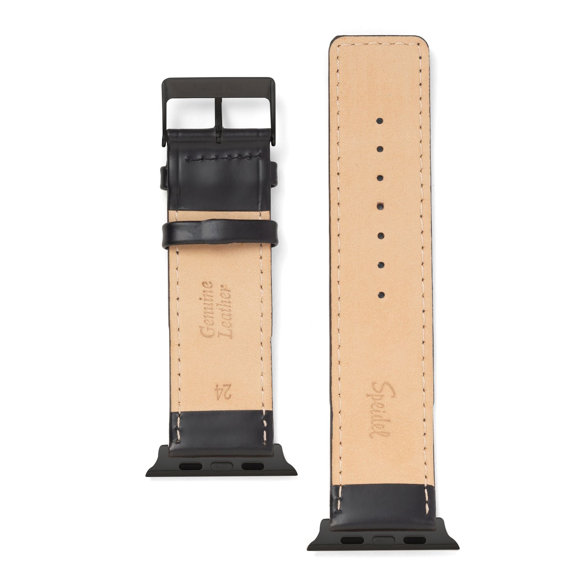 Square Tip Oiled Leather Band Compatible For Use With The Apple Watch® (series 1-10)