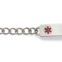 Children's Stainless Steel Medilog™ Plaque and Bracelet