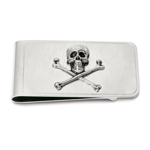 Skull & Crossbones Money Clip