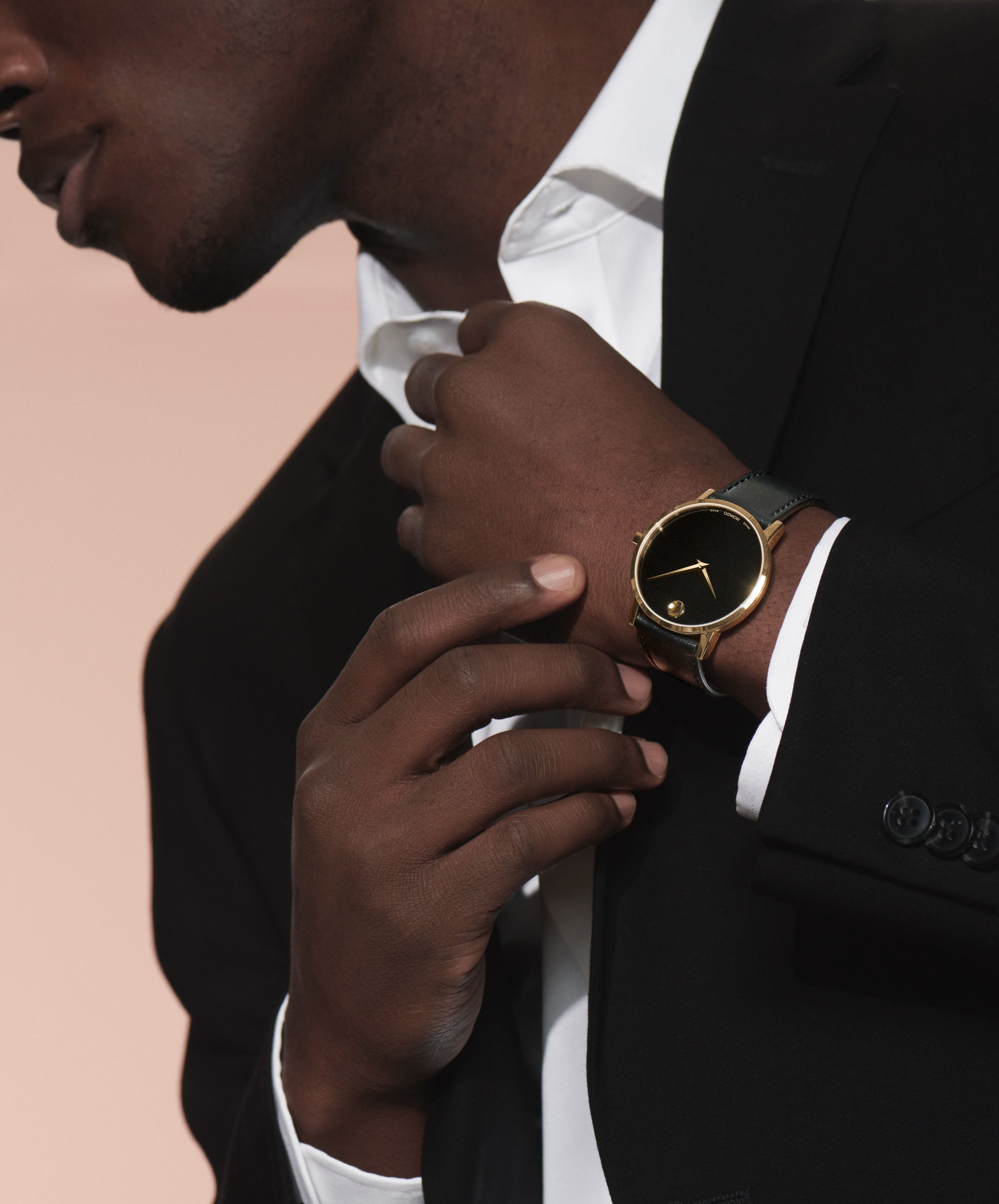 Movado men's gold outlet watches