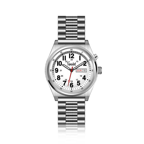 Speidel Twist-O-Flex Watch Band Expansion Stainless Steel 16-21mm 192WL Speidel Twist-O-Flex Watch Band Expansion Stainless Steel 16-21mm 192WL