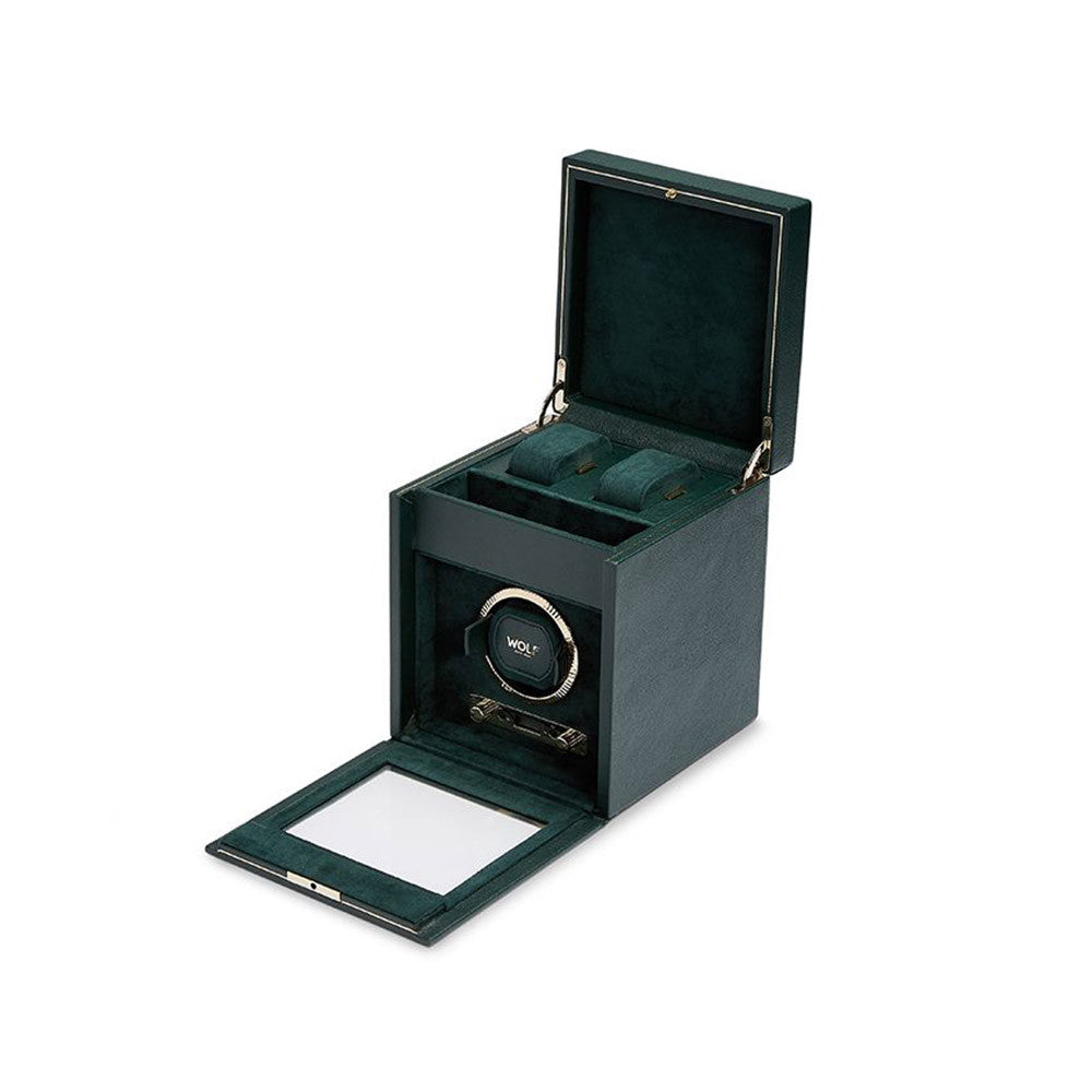 British Racing Single Watch Winder-Green