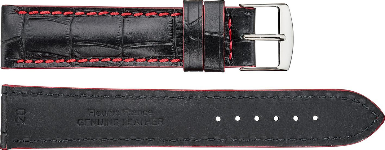 Black - Red St & Edge