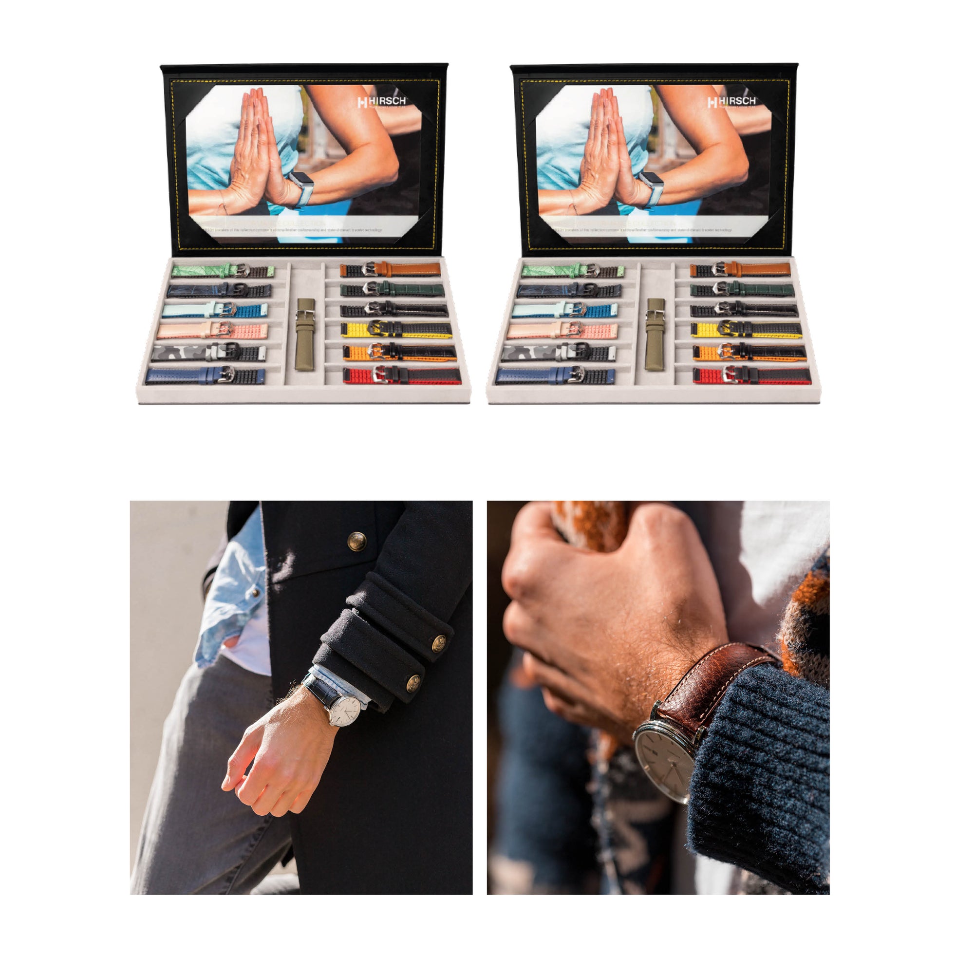 HIRSCH Watch Band Assortment + FREE Hirsch Book