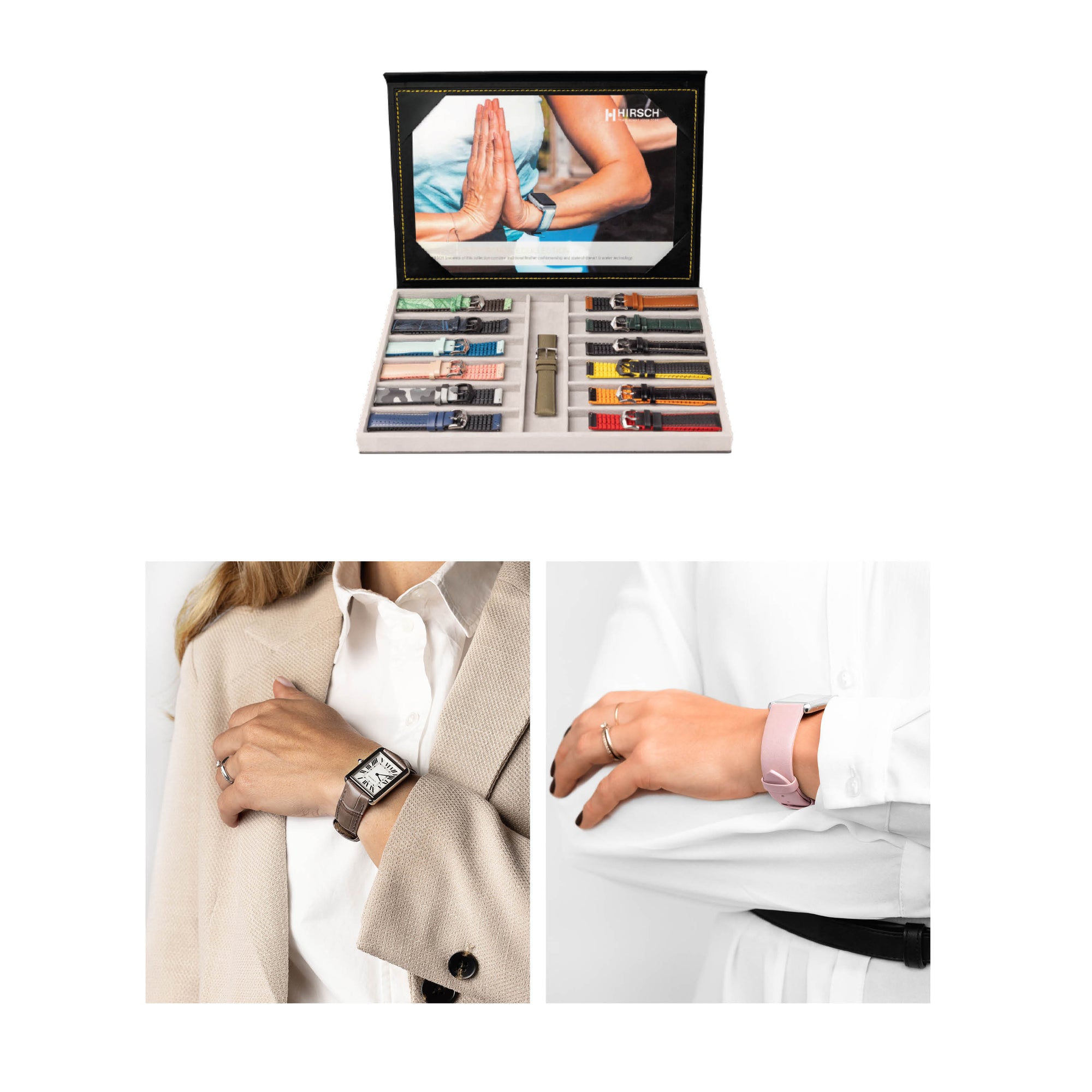 HIRSCH Watch Band Assortment + FREE Hirsch Book