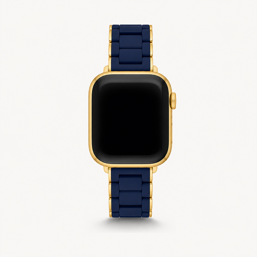 MICHELE Silicone-Wrapped Bracelet Watchband for Apple Watch®