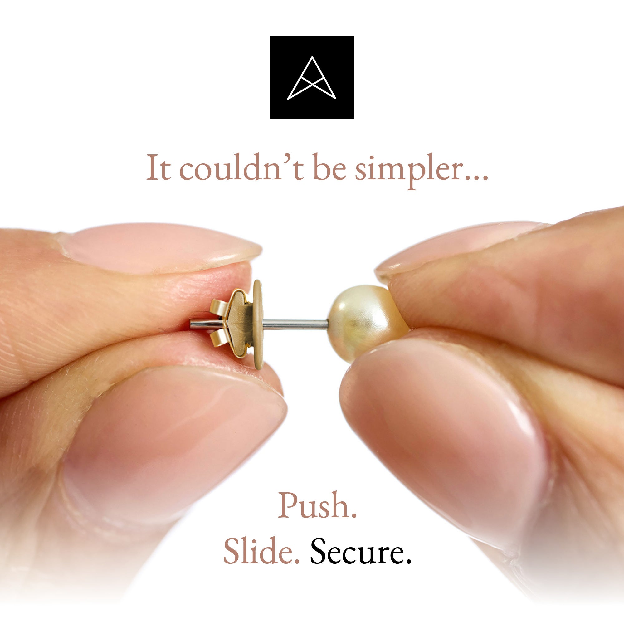 Lox 2 Pair English Earring Backs Silver and Gold (12pk)