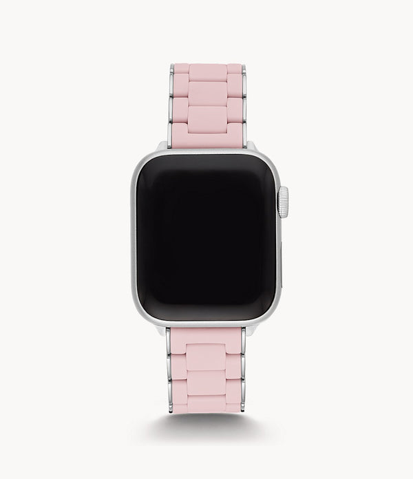 MICHELE Silicone-Wrapped Bracelet Watchband for Apple Watch®