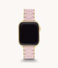 MICHELE Silicone-Wrapped Bracelet Watchband for Apple Watch®