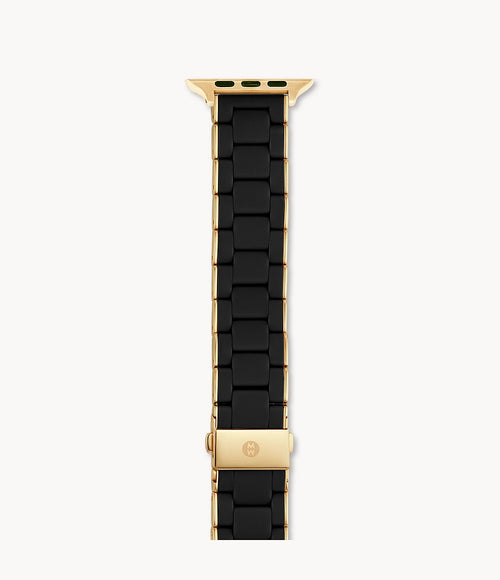 MICHELE Silicone-Wrapped Bracelet Watchband for Apple Watch®