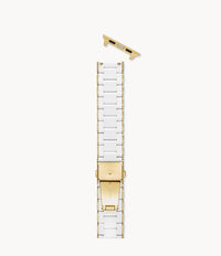 MICHELE Silicone-Wrapped Bracelet Watchband for Apple Watch®