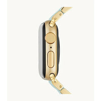 MICHELE Silicone-Wrapped Bracelet Watchband for Apple Watch®