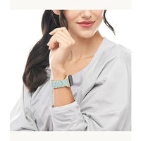MICHELE Silicone-Wrapped Bracelet Watchband for Apple Watch®