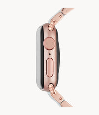 MICHELE Silicone-Wrapped Bracelet Watchband for Apple Watch®
