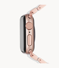 MICHELE Silicone-Wrapped Bracelet Watchband for Apple Watch®