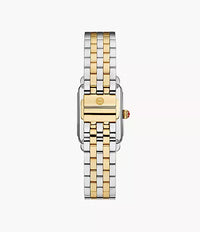 Michele Deco Park Stainless Steel Watch