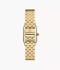 Michele Deco Park Stainless Steel Watch