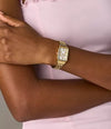 Michele Deco Park Stainless Steel Watch