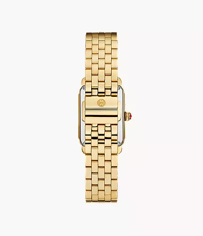 Michele Deco Park Stainless Steel Watch