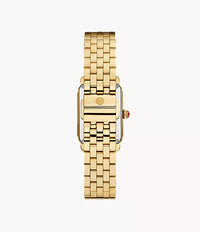 Michele Deco Park Stainless Steel Watch