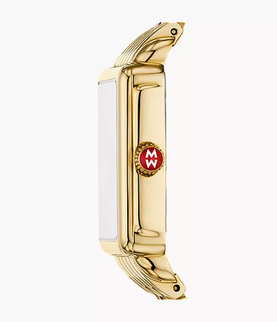 Michele Deco Park Stainless Steel Watch