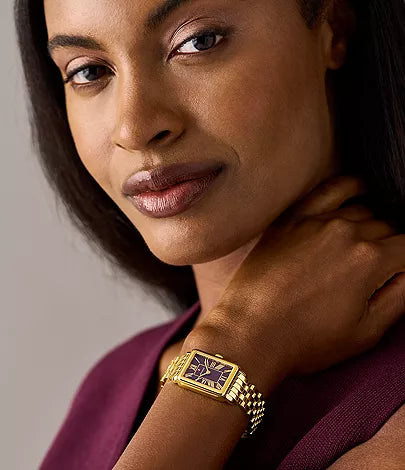 Michele Deco Park Stainless Steel Watch