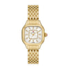 MICHELE Watches Meggie 18k Gold-Plated Diamond Dial Watch (29mm)