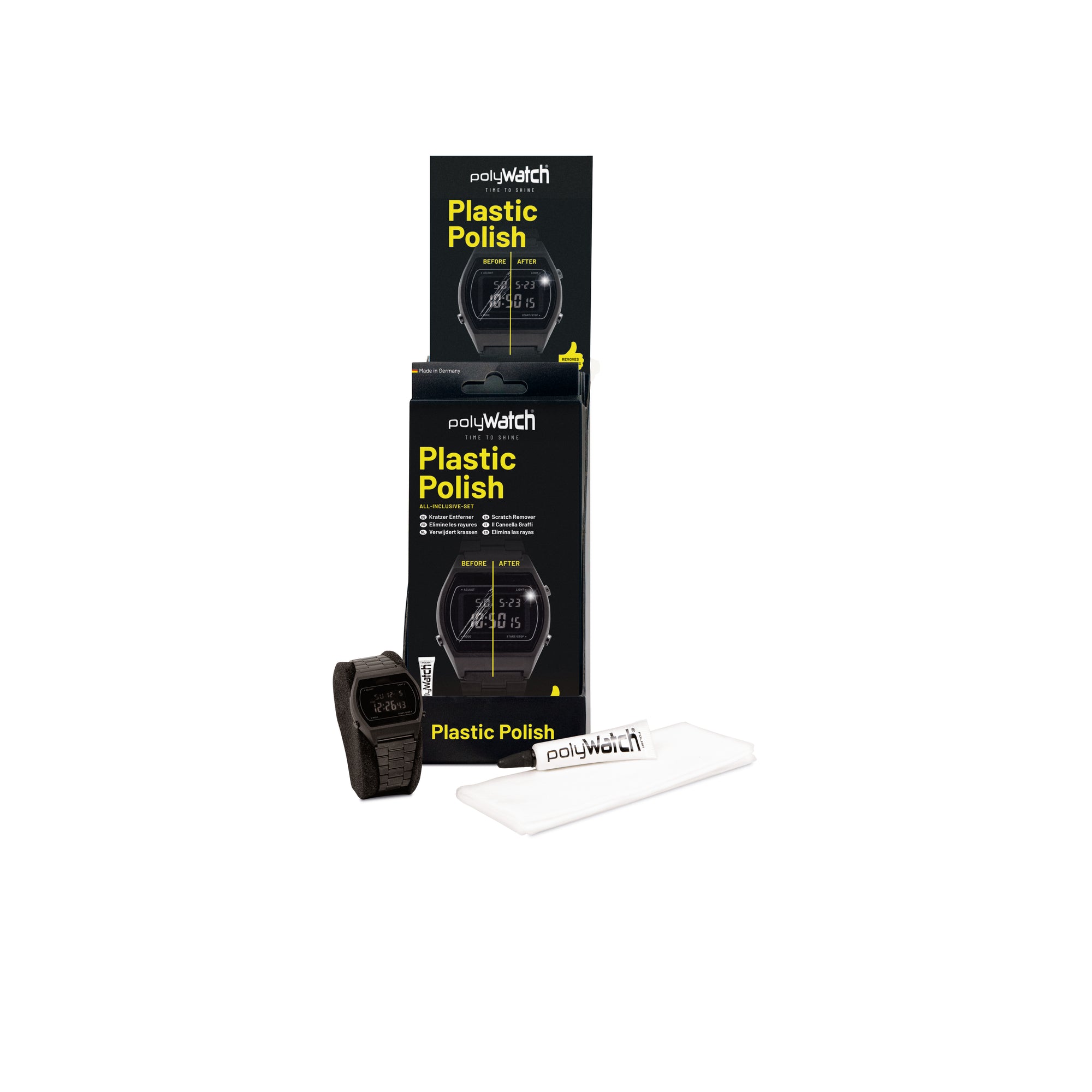 polyWatch® Plastic Polish Scratch Remover for Watch Crystals