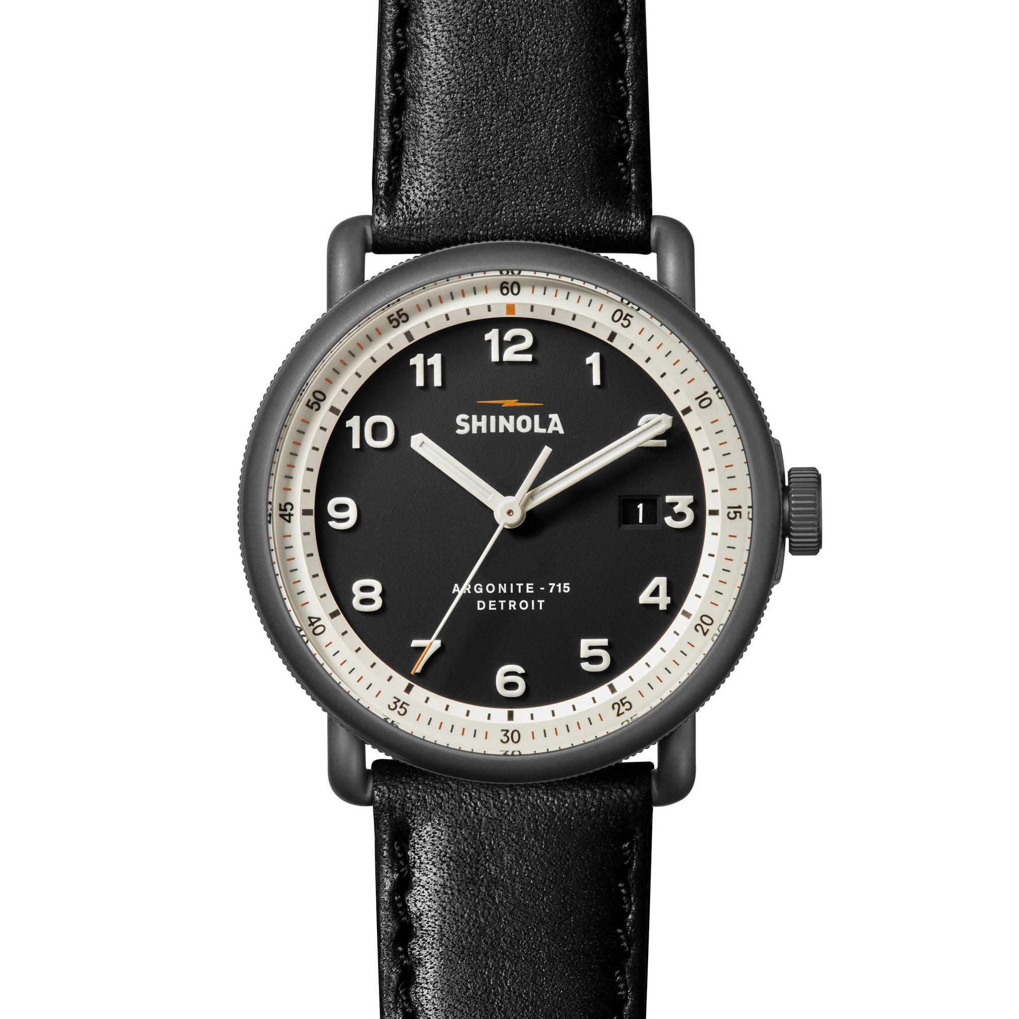 University of Georgia Shinola Watch, The Detrola 43 mm Black Dial |  M.LaHart & Co.