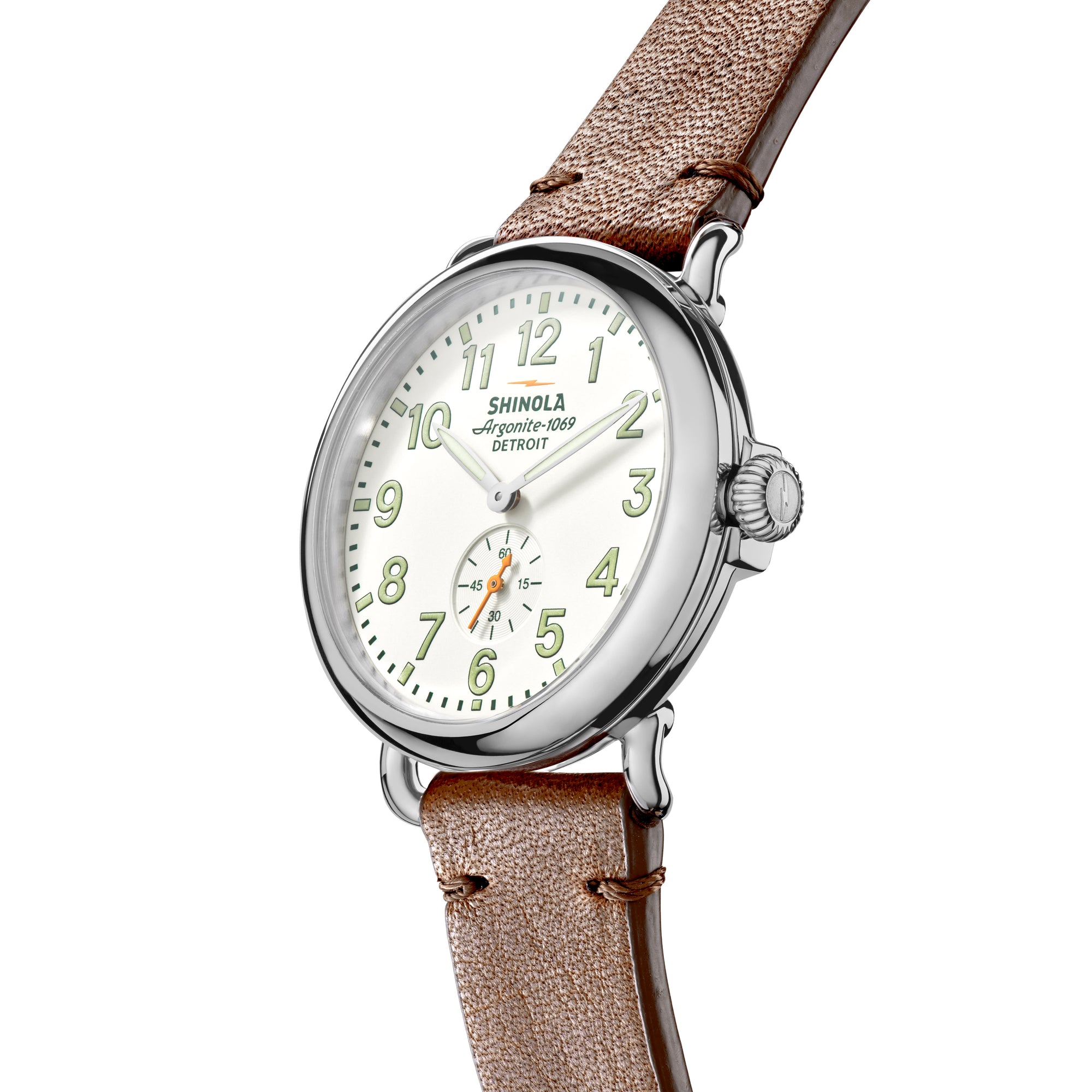 runa Shinola The Runwell 41mm Mother of Pearl | Watches.com