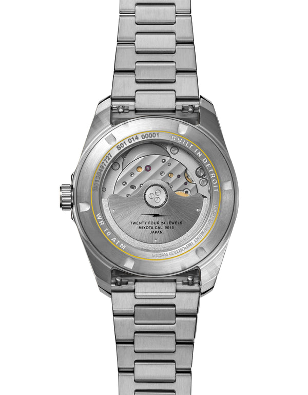 Shinola Duck Automatic 38mm Watch – Black & Stainless Steel