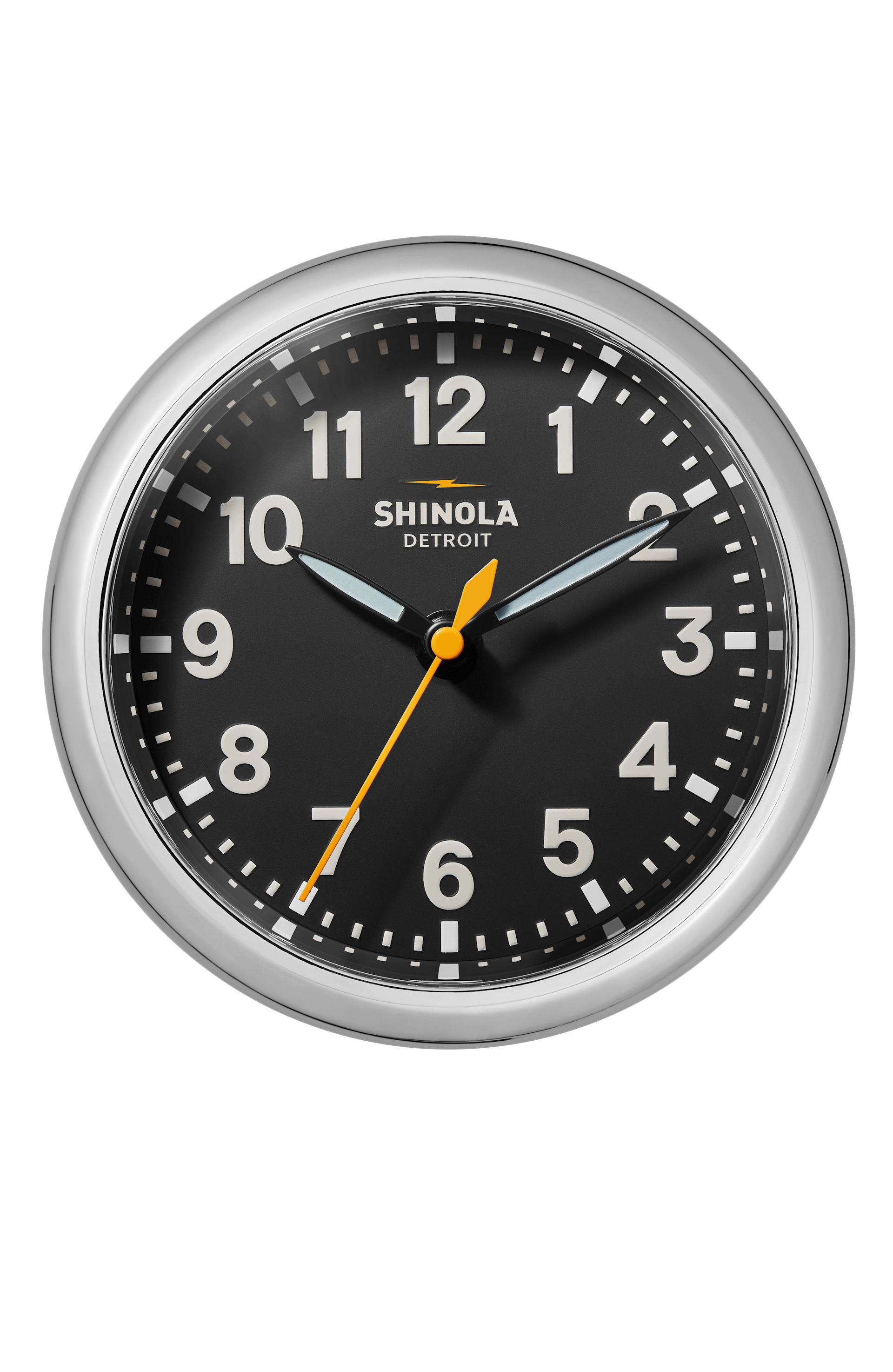 Shinola RunWell 6" Desk Clock