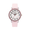 Brilliance Line Pink Crystal Heart Watch