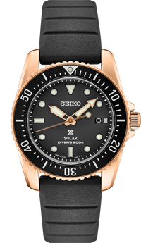 Seiko Prospex Solar Diver Black Dial SNE586