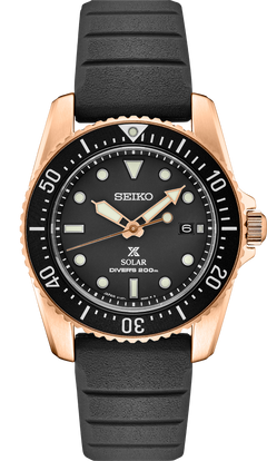 Seiko prospex deals solar rose gold